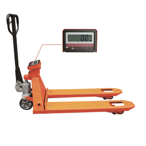 Premium Weighing Scale 690mm x 1220mm x 85mm 2,000 Kg Load Capacity manual handling Pallet Truck